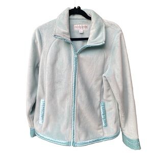 Pendleton Light Blue Soft Zip Up Jacket Women’s Medium